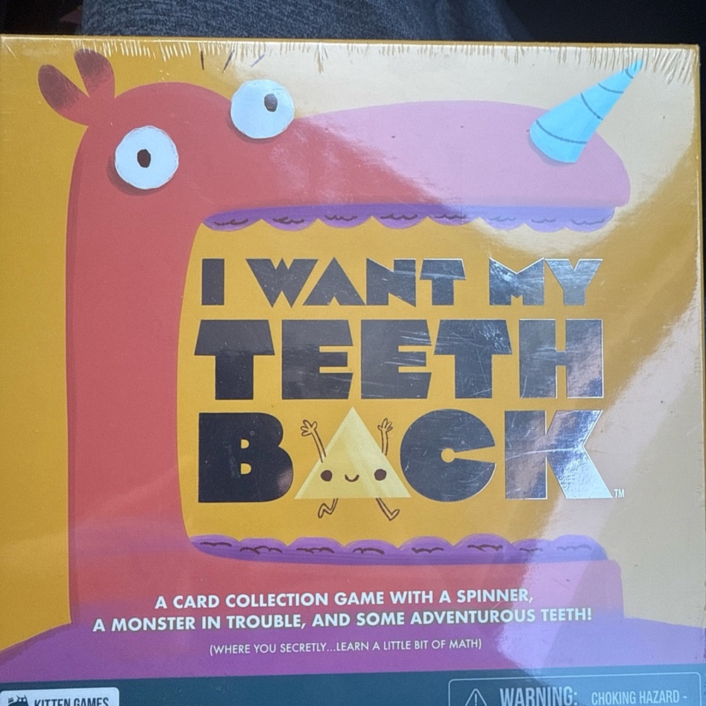 I want my teeth back